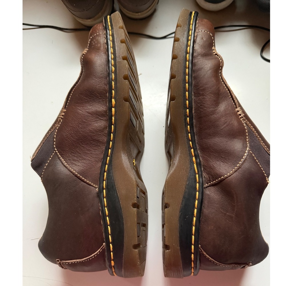 Dr. Martens 8C16 Mens Brown Leather Slip On Loafers Shoes UK 10 US 11 EU 45
